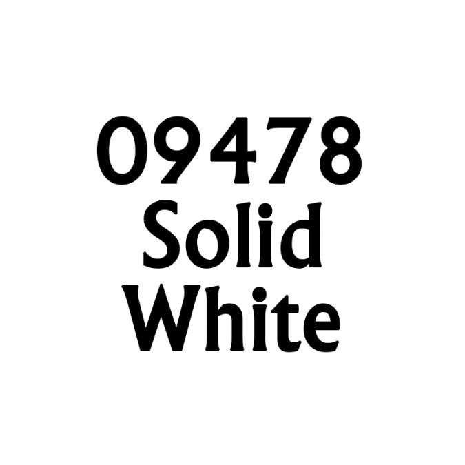 SOLID WHITE