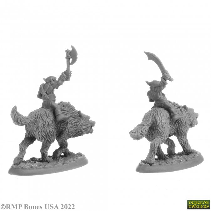 GOBLIN WOLFRIDERS (2)