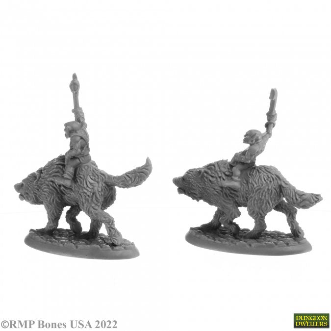 GOBLIN WOLFRIDERS (2)