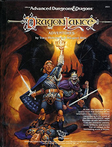 USED Advanced Dungeons and Dragons 1st Edition Dragonlance Adventures