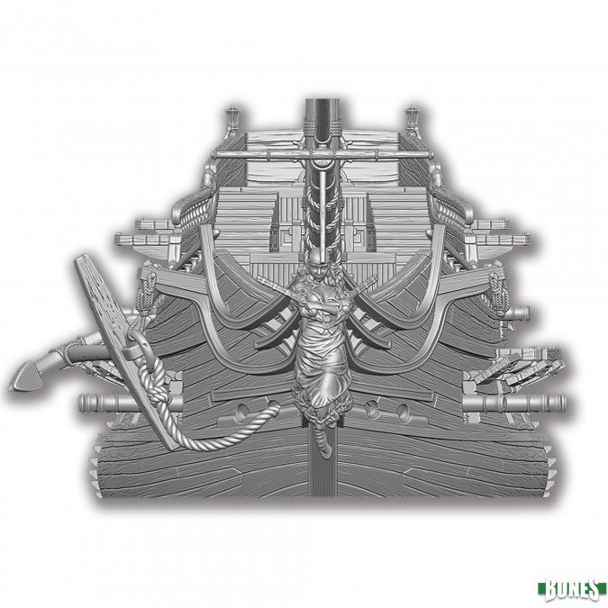 SOPHIE'S REVENGE PIRATE SHIP w/EXTRA CANNONS (10) GLOW IN THE DARK
HEROIC SCALE PIRATE SHIP
