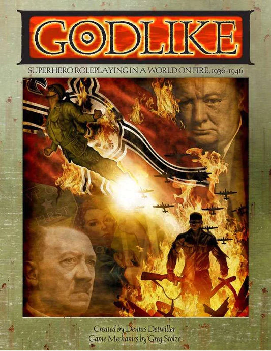 GODLIKE: SUPERHERO ROLEPLAYING IN A WORLD ON FIRE, 1936-1946