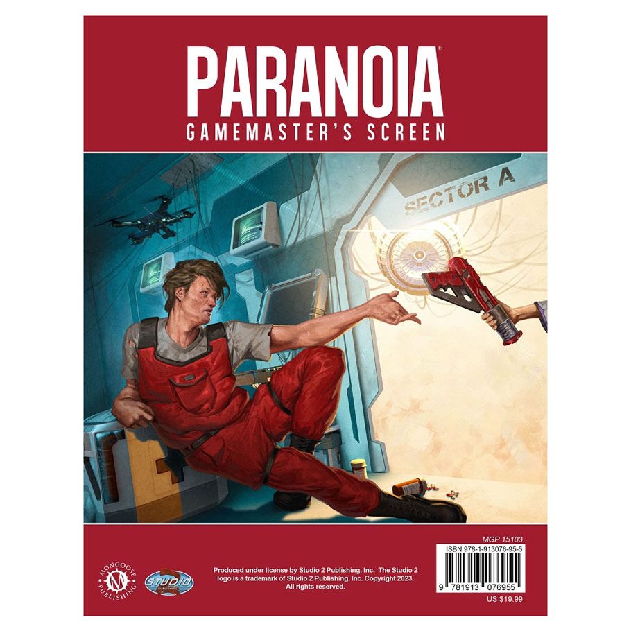 Paranoia: GM Screen
