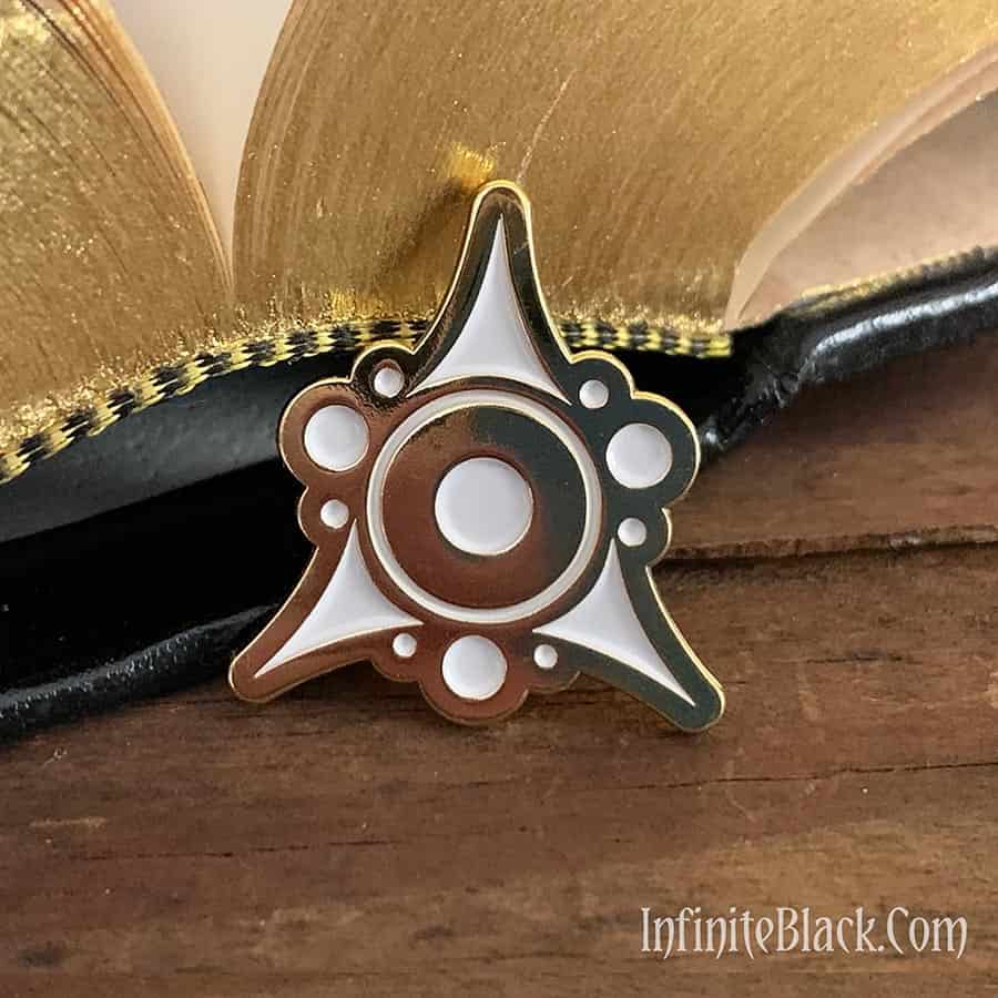 INFINITE BLACK: SIGIL OF THE DREAMLANDS PIN