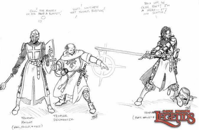 TEMPLAR KNIGHT  HUMAN PALADIN TEMPLAR