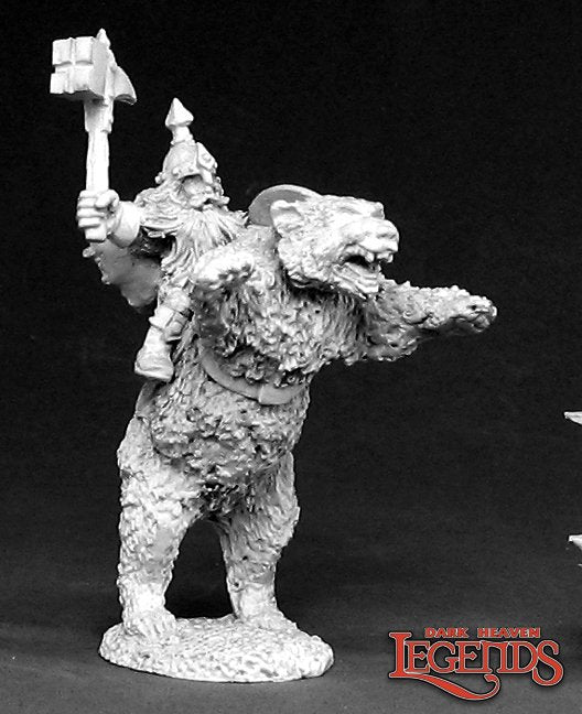 DWARVEN BEAR CAVALRY  DWARF FIGHTER MOUNTED