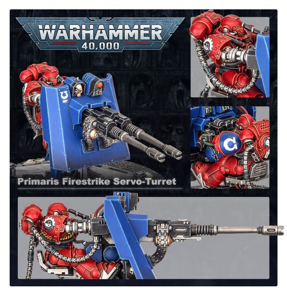 SPACE MARINES FIRESTRIKE SERVO-TURRET