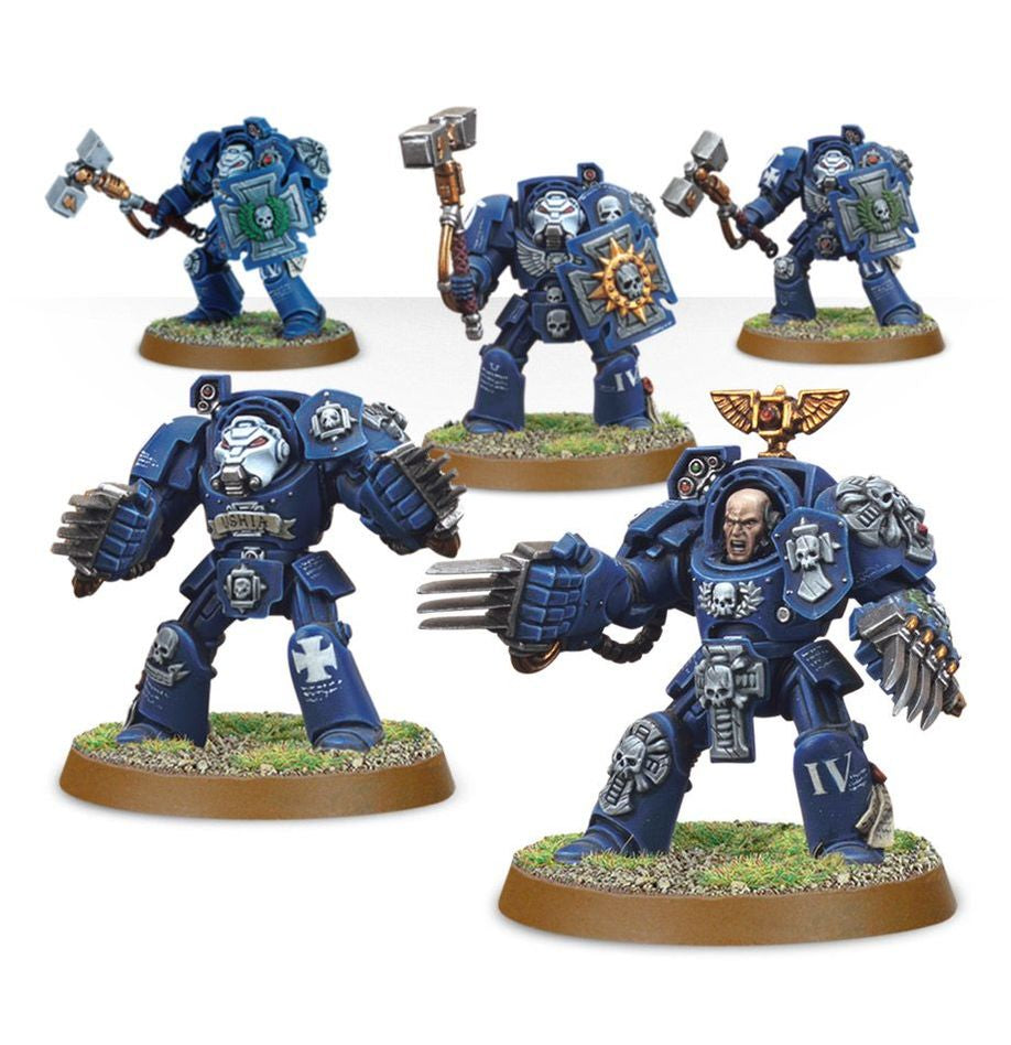 SPACE MARINES TERMINATOR ASSAULT SQUAD (New)