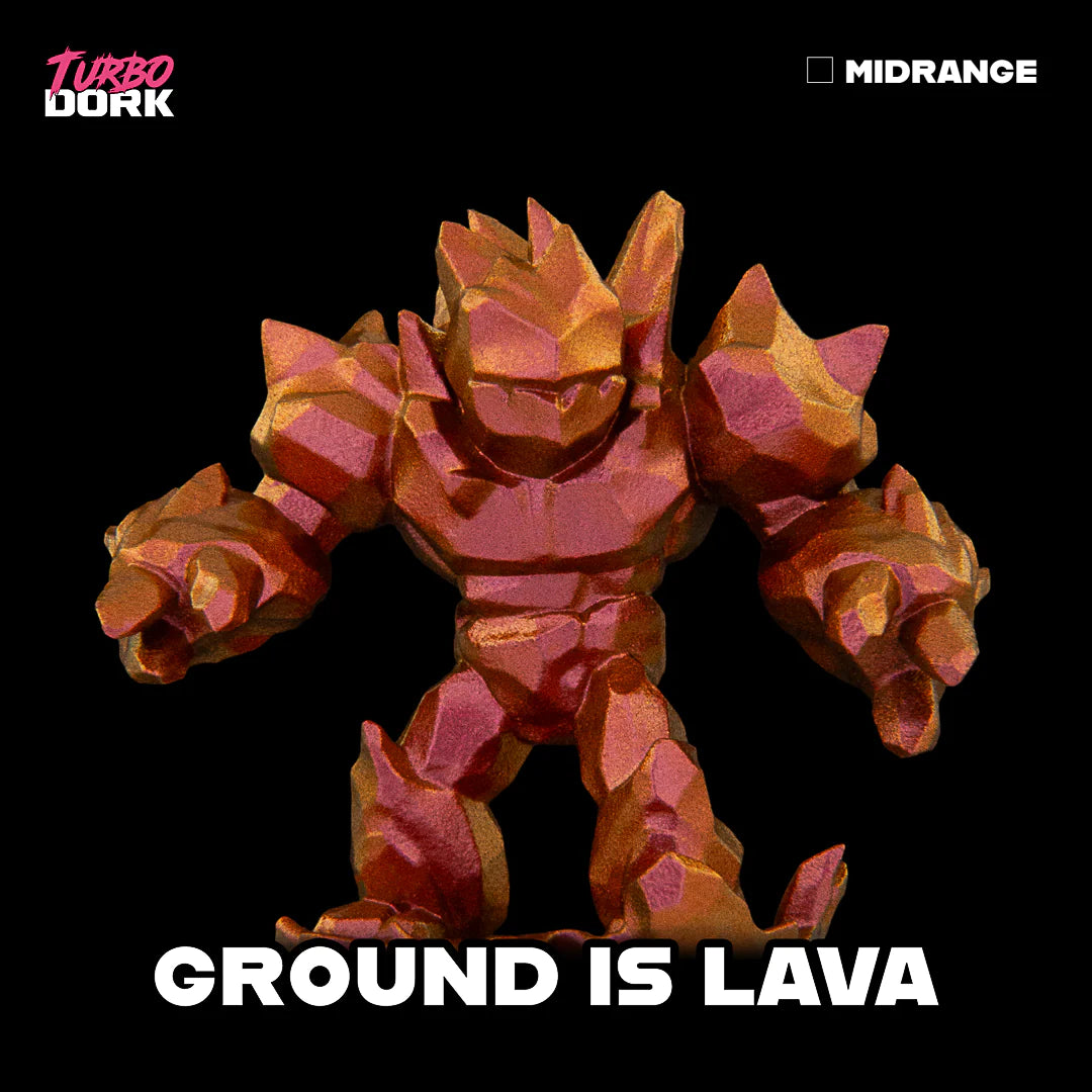 Ground Is Lava TurboShift Acrylic Paint 22ml Bottle