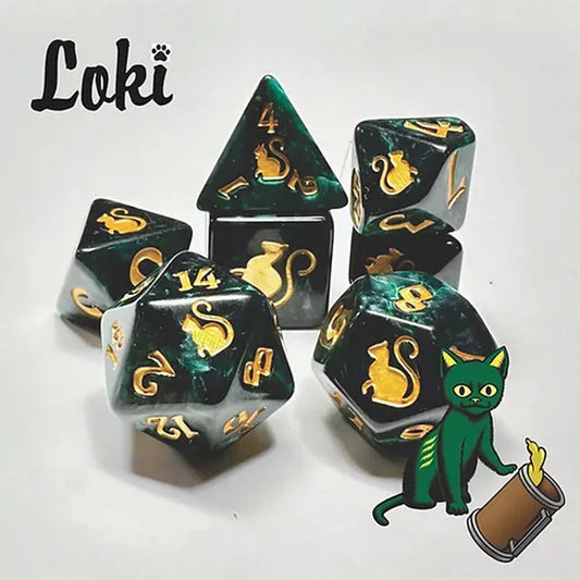 7-Set Kitty Clacks: Loki