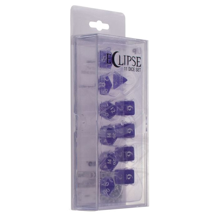 Dice Set: Eclipse 11 Royal Purple