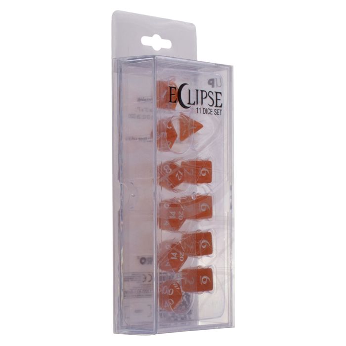 Dice Set: Eclipse 11 Pumpkin Orange