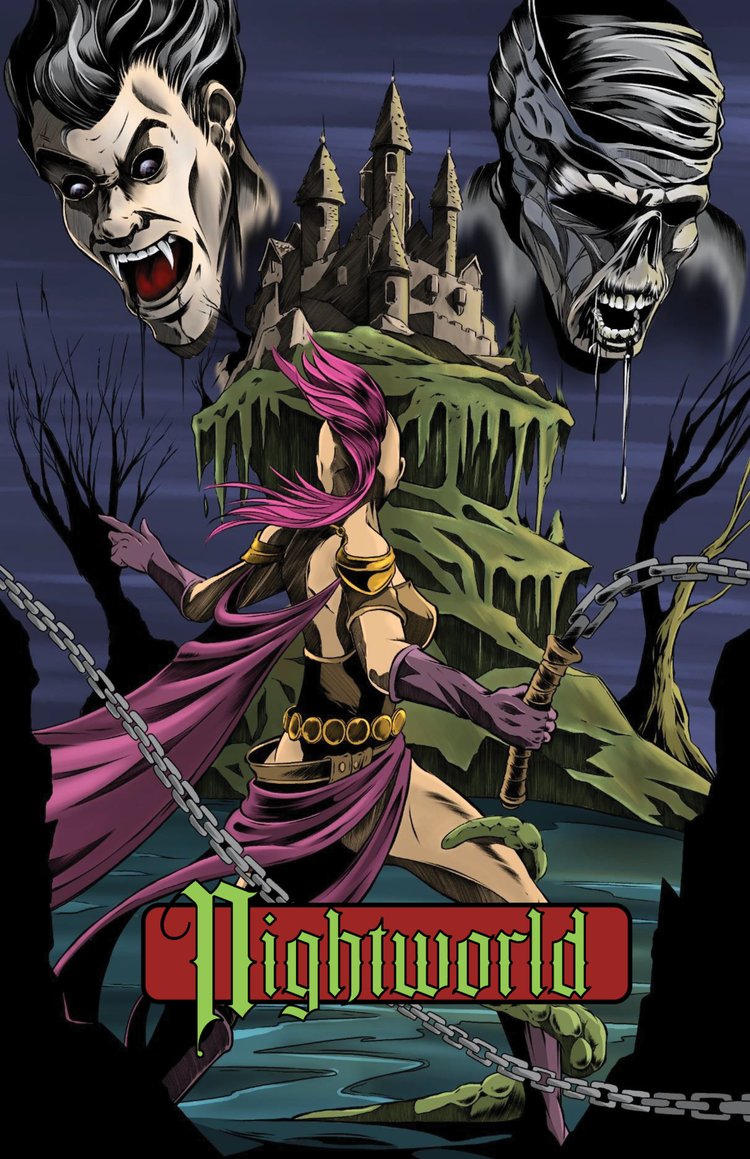 NIGHTWORLD - TABLETOP MONSTER MANUAL ZINE - SYSTEM NEUTRAL