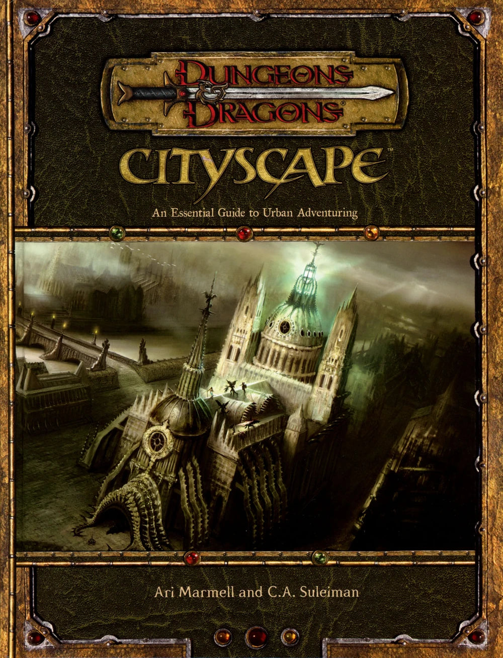 USED D&D Cityscape 3.5 edition
