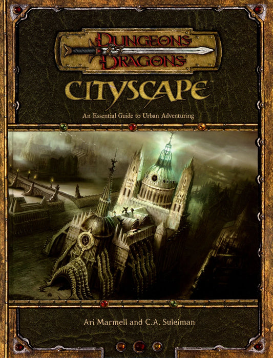 USED D&D Cityscape 3.5 edition