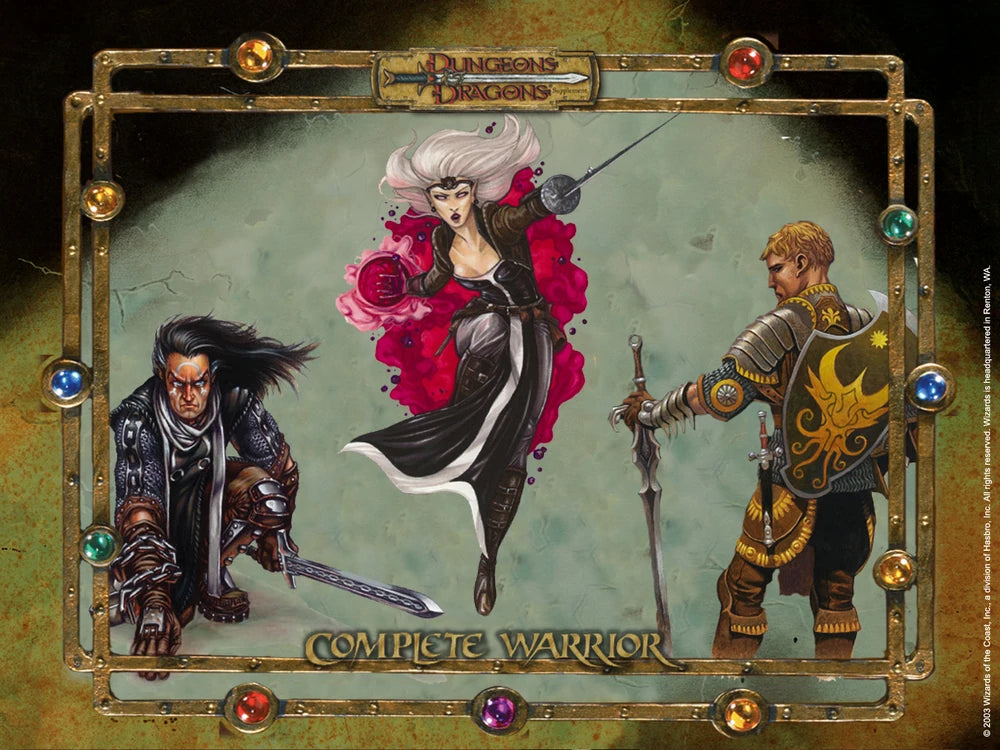 USED D&D Complete Warrior 3.5 edition