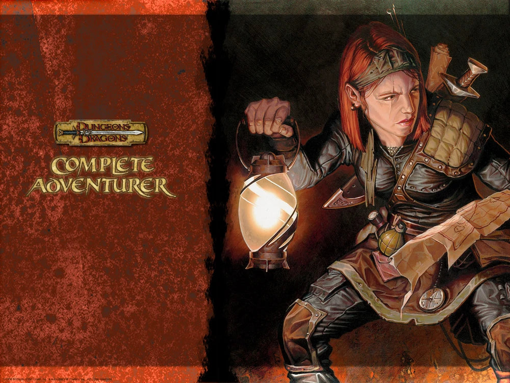 USED D&D Complete Adventurer 3.5 edition