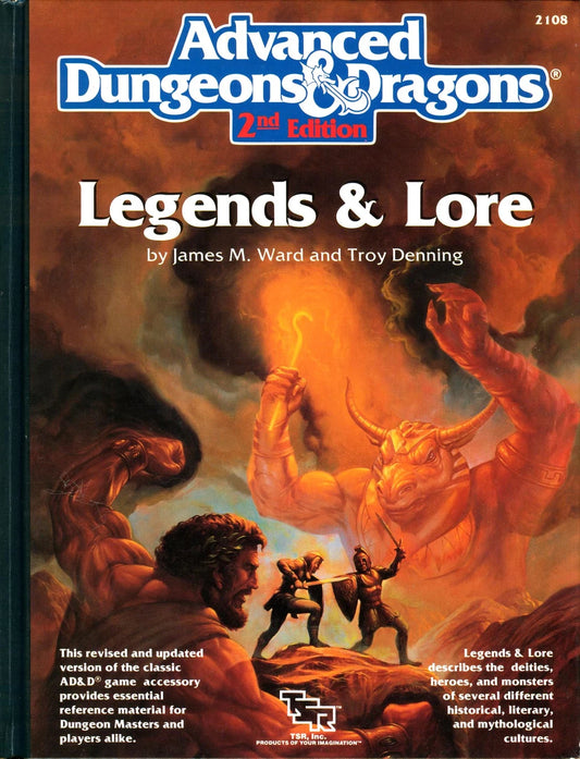 Used D&D Legends & Lore (2nd edition)