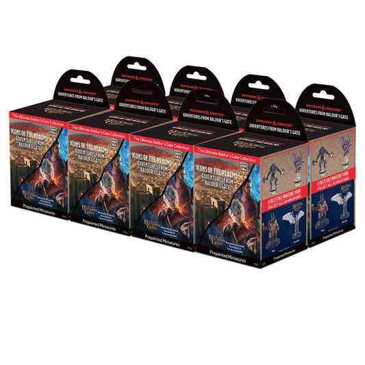 D&D: Icons of the Realms: Adventures from Baldur's Gate: Booster Brick (8)