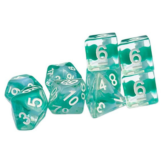 9-set: Dungeon Crawl Classics: Traditional Thracian Azure Swirl