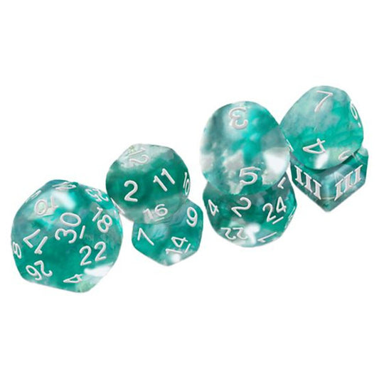 7-set: Dungeon Crawl Classics: Funky Thracian Azure Swirl