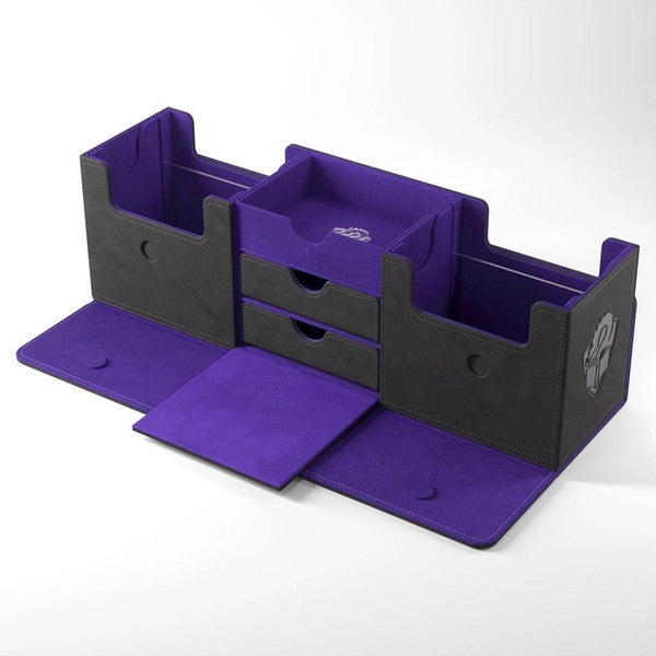 Deck Box: The Academic: 266+ XL Black/Purple