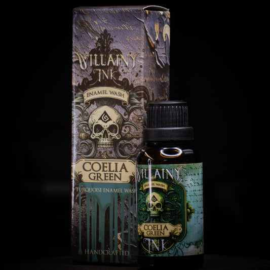 COELIA GREEN – ENAMEL WASH - VILLAINY INK