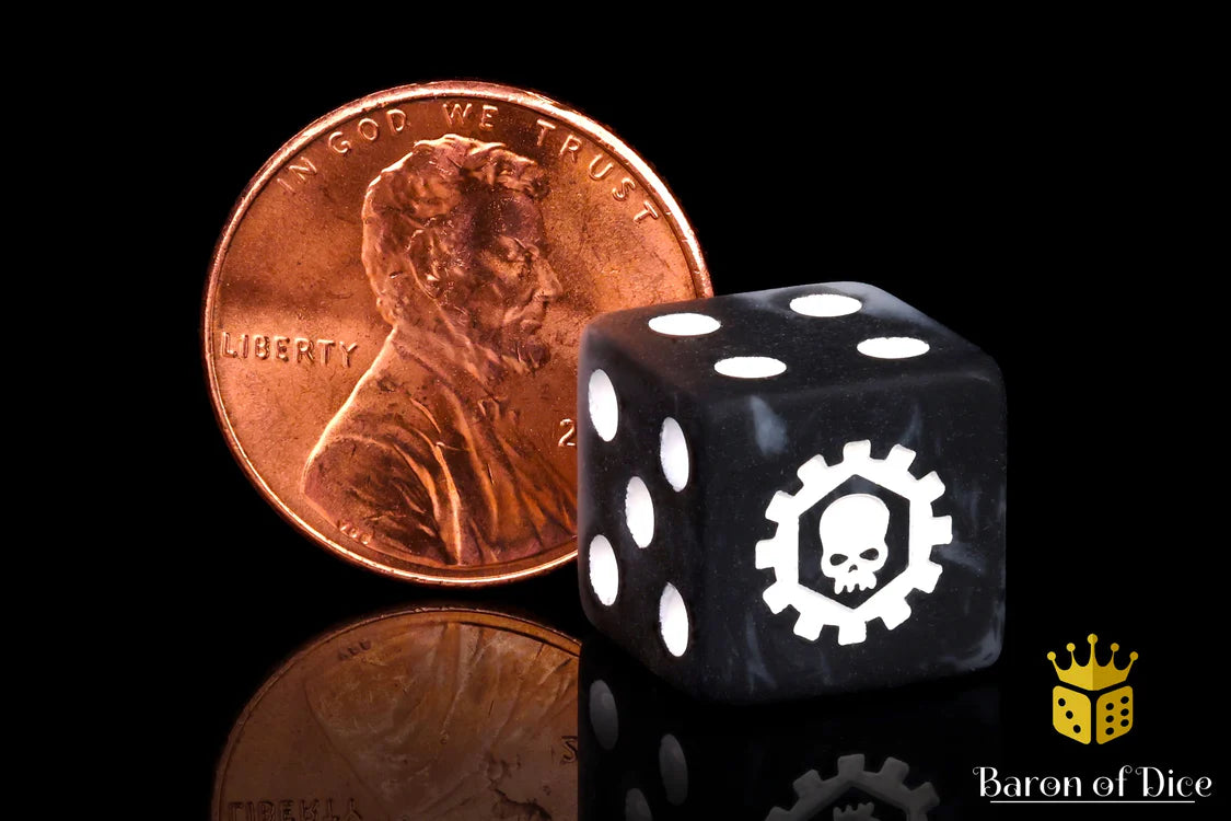 Iron Cog Square Corner Dice(25)