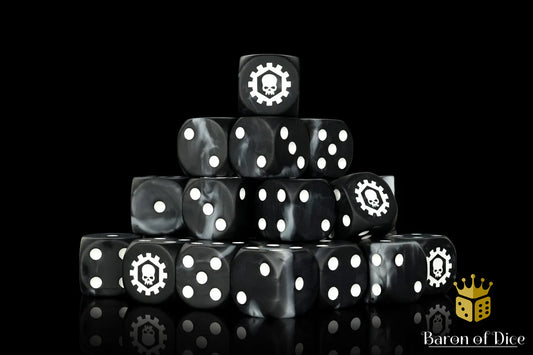 Iron Cog Square Corner Dice(25)