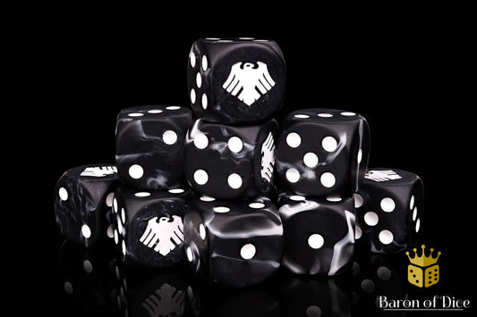 Raven Round Corner Dice(25)
