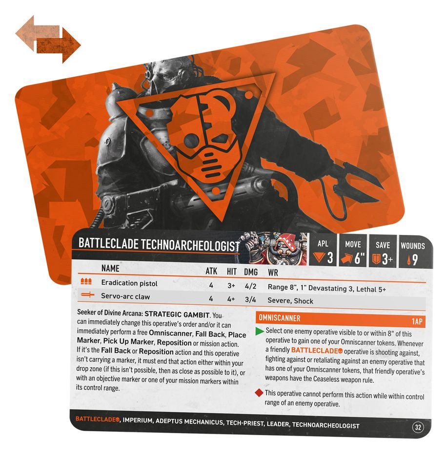 Kill Team: Battleclade Datacards