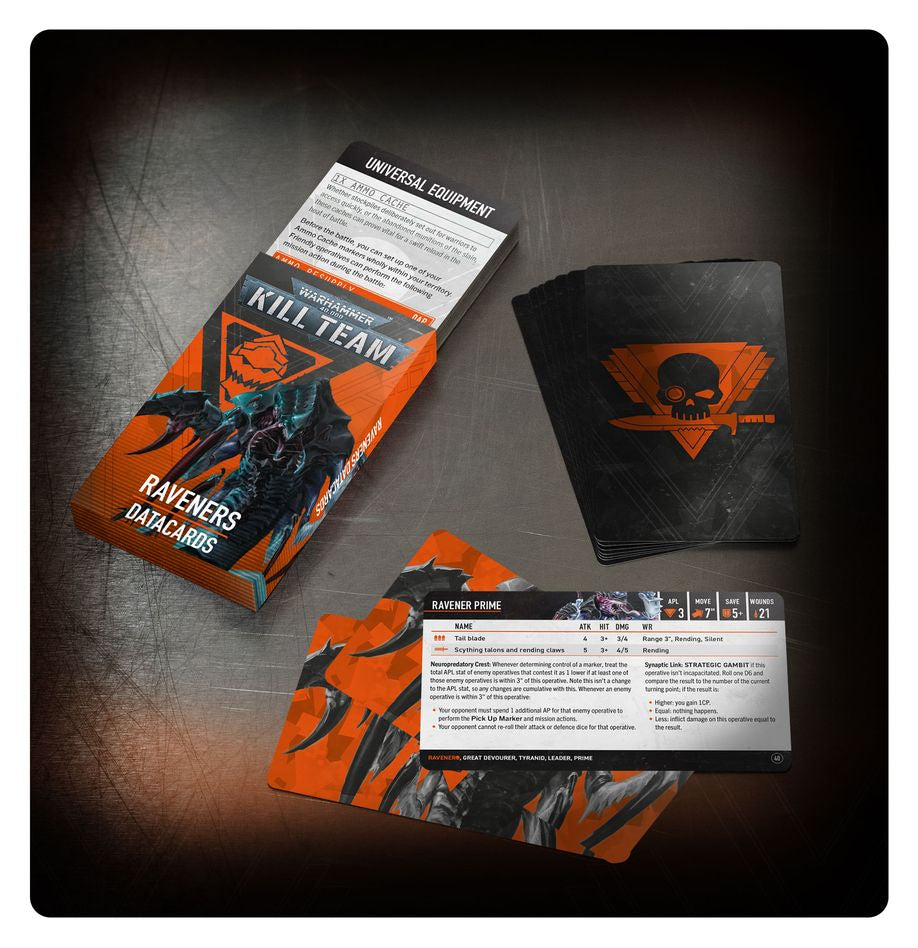 Kill Team: Raveners Datacards