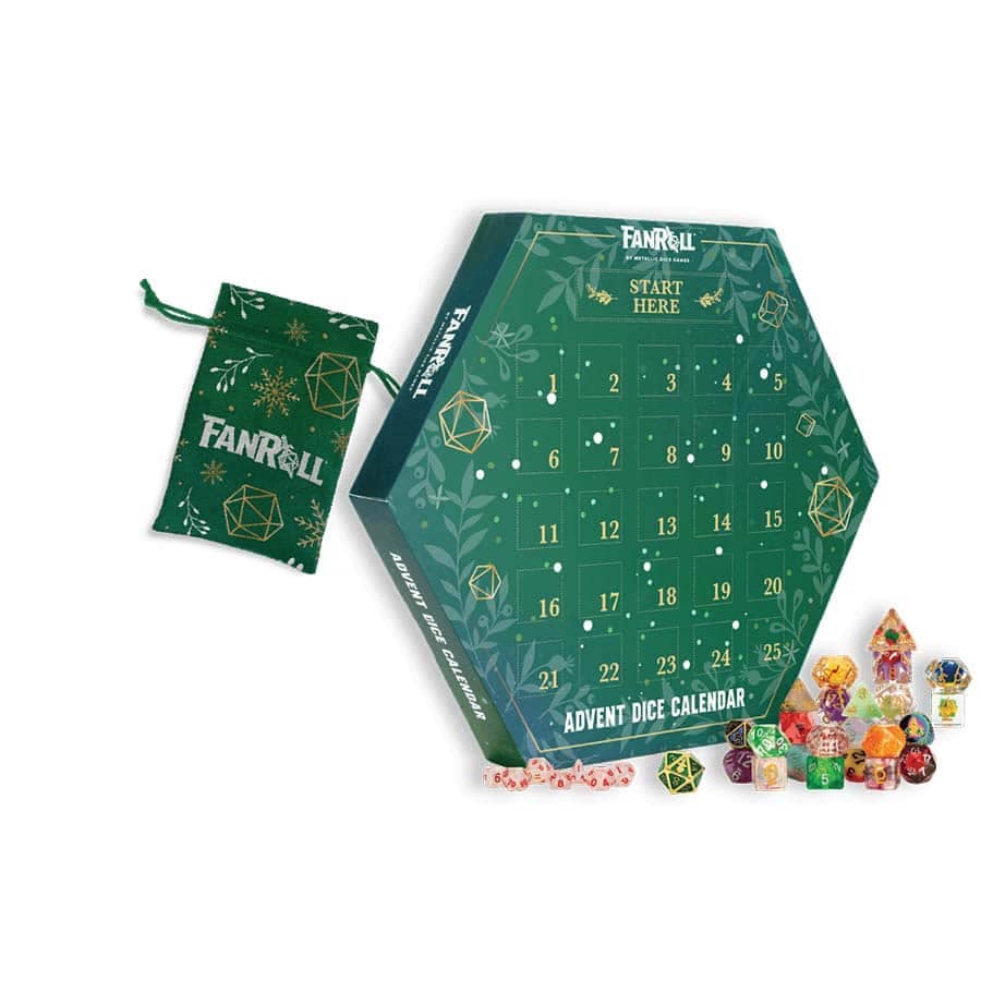 FANROLL: HOLIDAY DICE ADVENT CALENDAR 2025