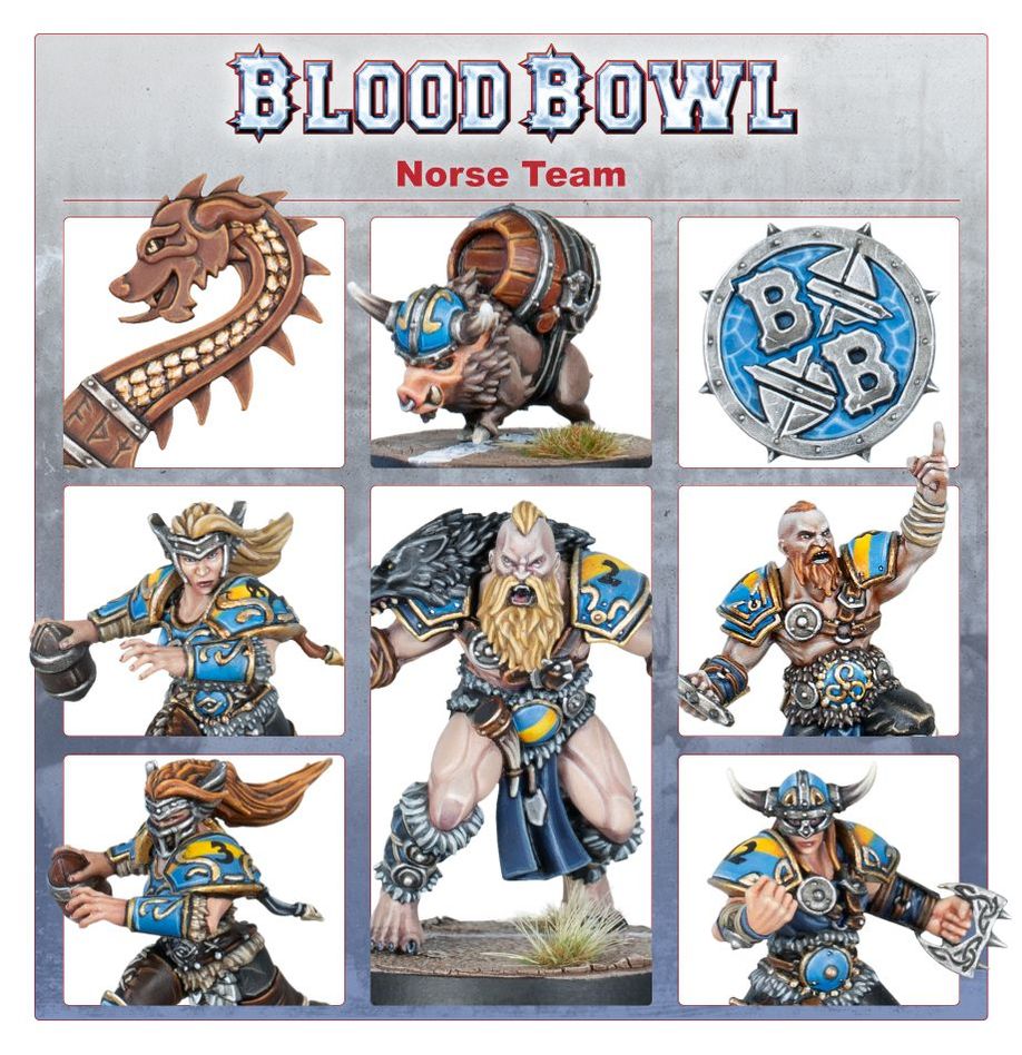 BLOOD BOWL: NORSE TEAM