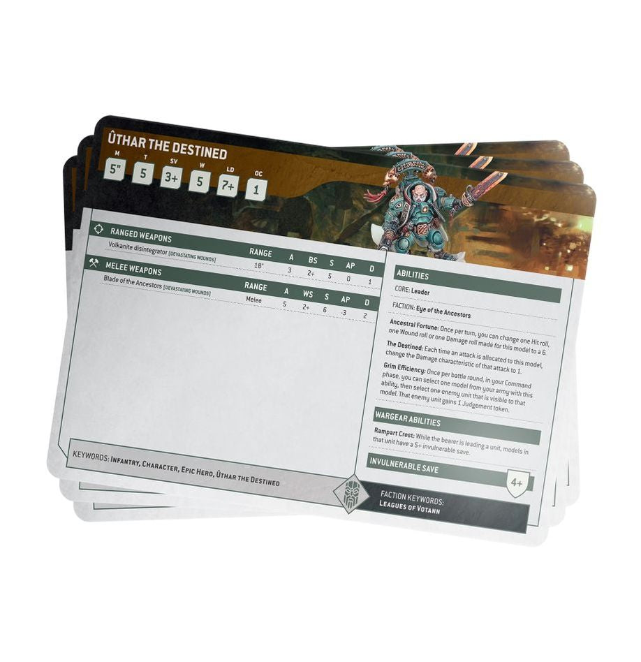 INDEX CARDS: LEAGUES OF VOTANN (ENG)
