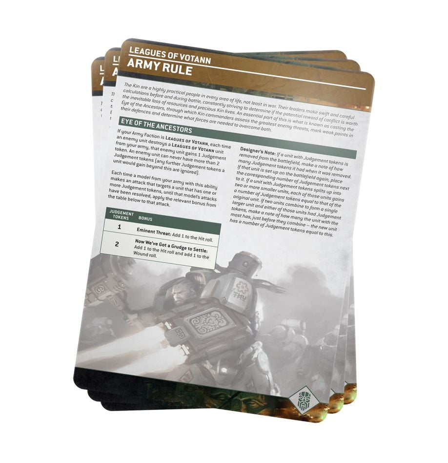 INDEX CARDS: LEAGUES OF VOTANN (ENG)