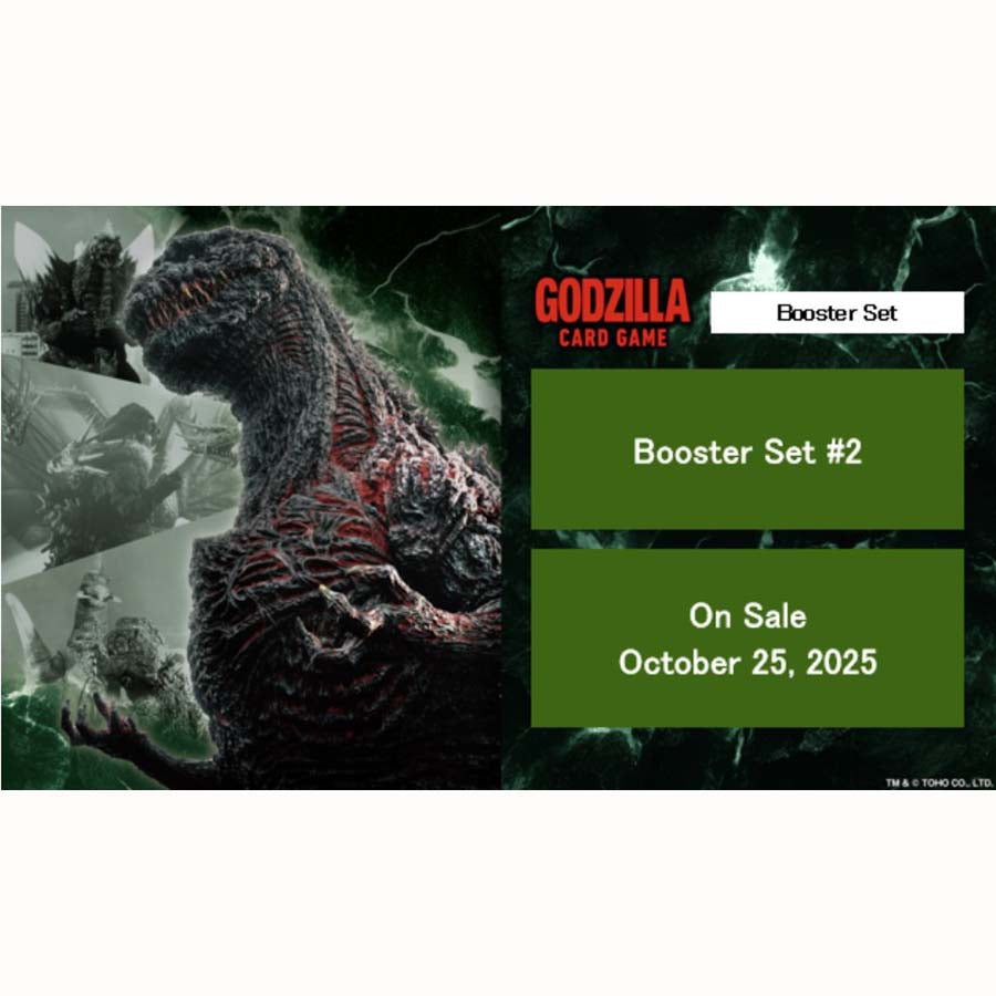 GODZILLA CARD GAME: BOOSTER SET #2 pack