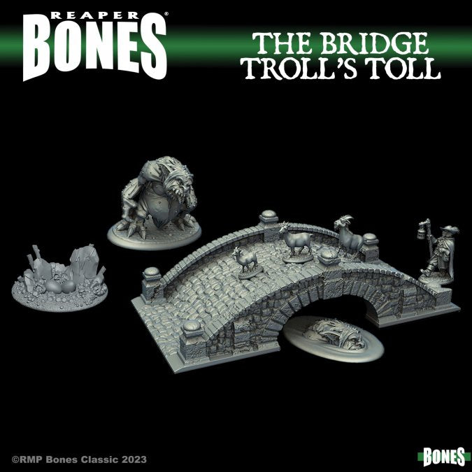 THE BRIDGE TROLL'S TOLL  BONES CLASSIC DELUXE BOXED SET
