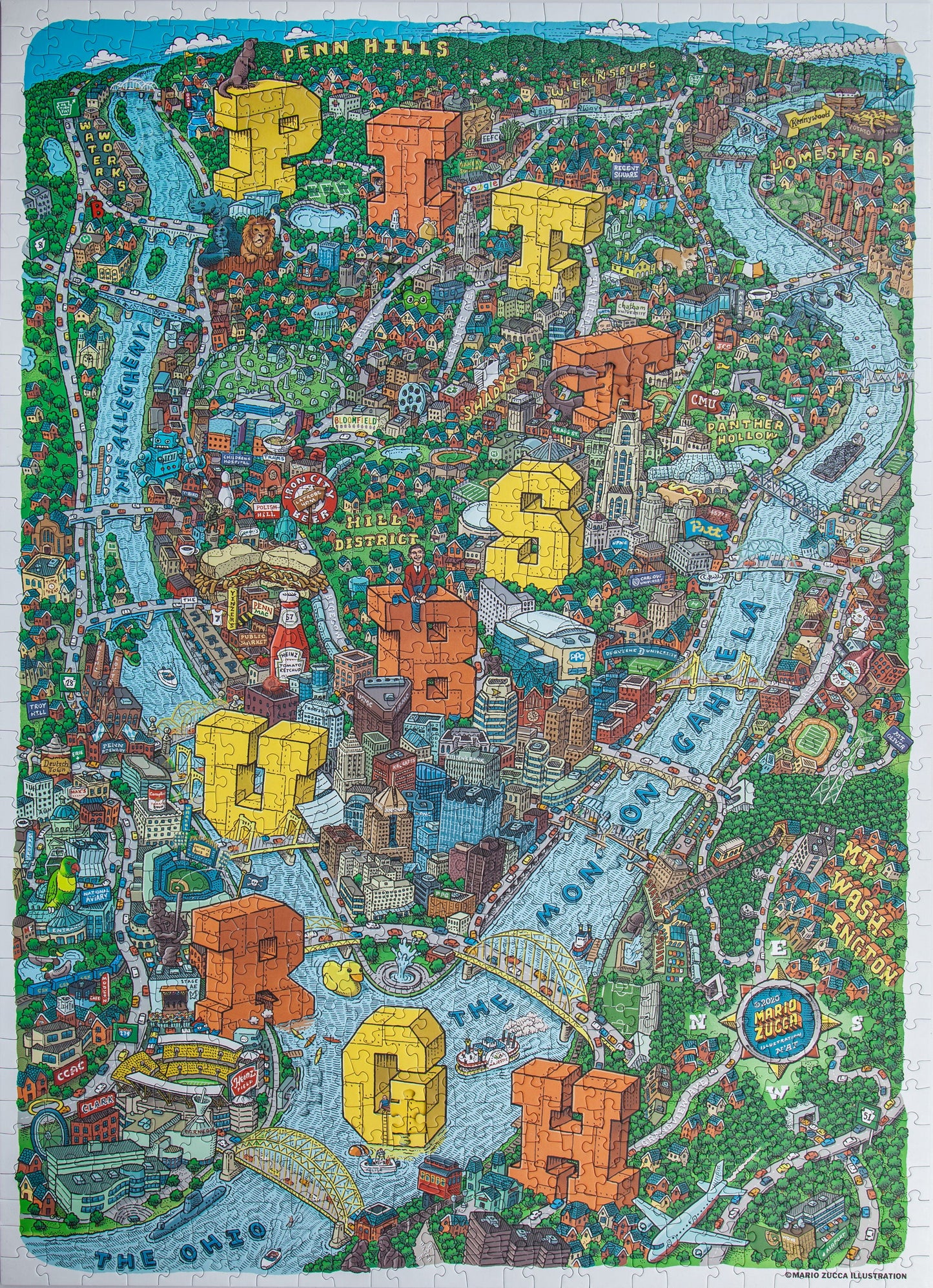 Pittsburgh | 1000 Piece Puzzle