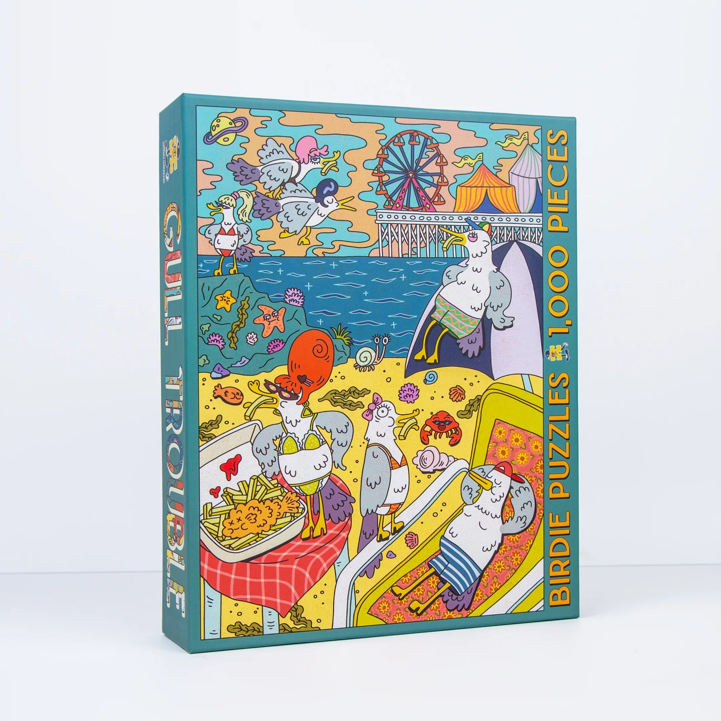 Gull Trouble | 1000 Piece Puzzle