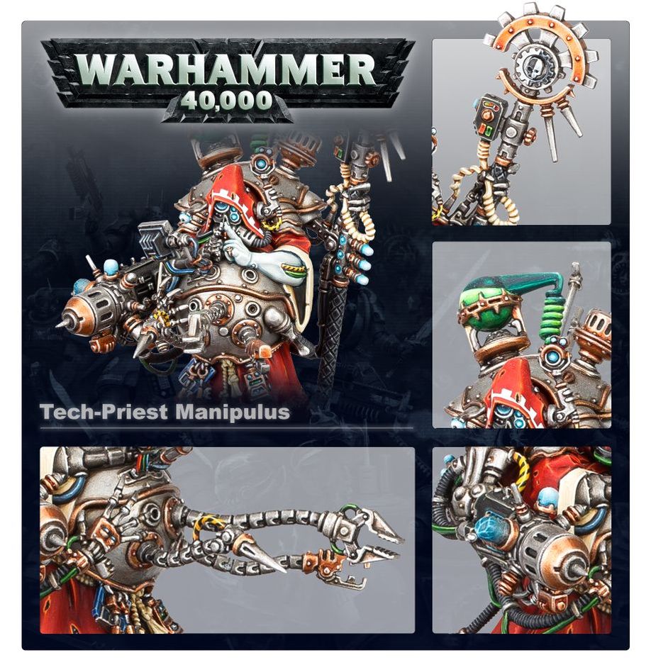 ADEPTUS MECHANICUS TECH-PRIEST MANIPULUS