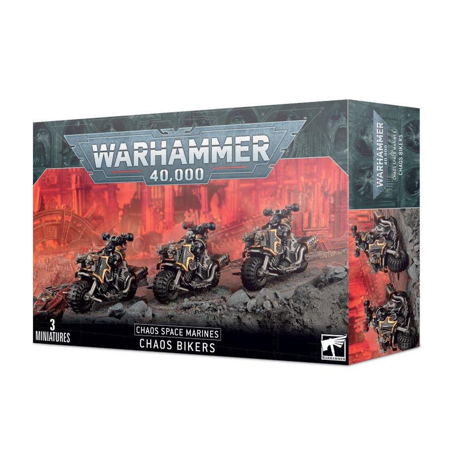 CHAOS SPACE MARINES: CHAOS BIKERS