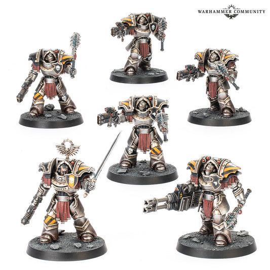 L/A: Cataphractii Terminators: PWR mauls