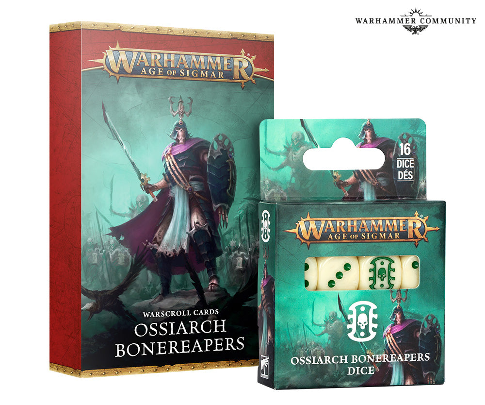 Ossiarch Bonereapers Warscroll Cards