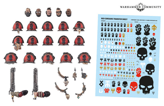 Red Corsairs Upgrades and Transfers