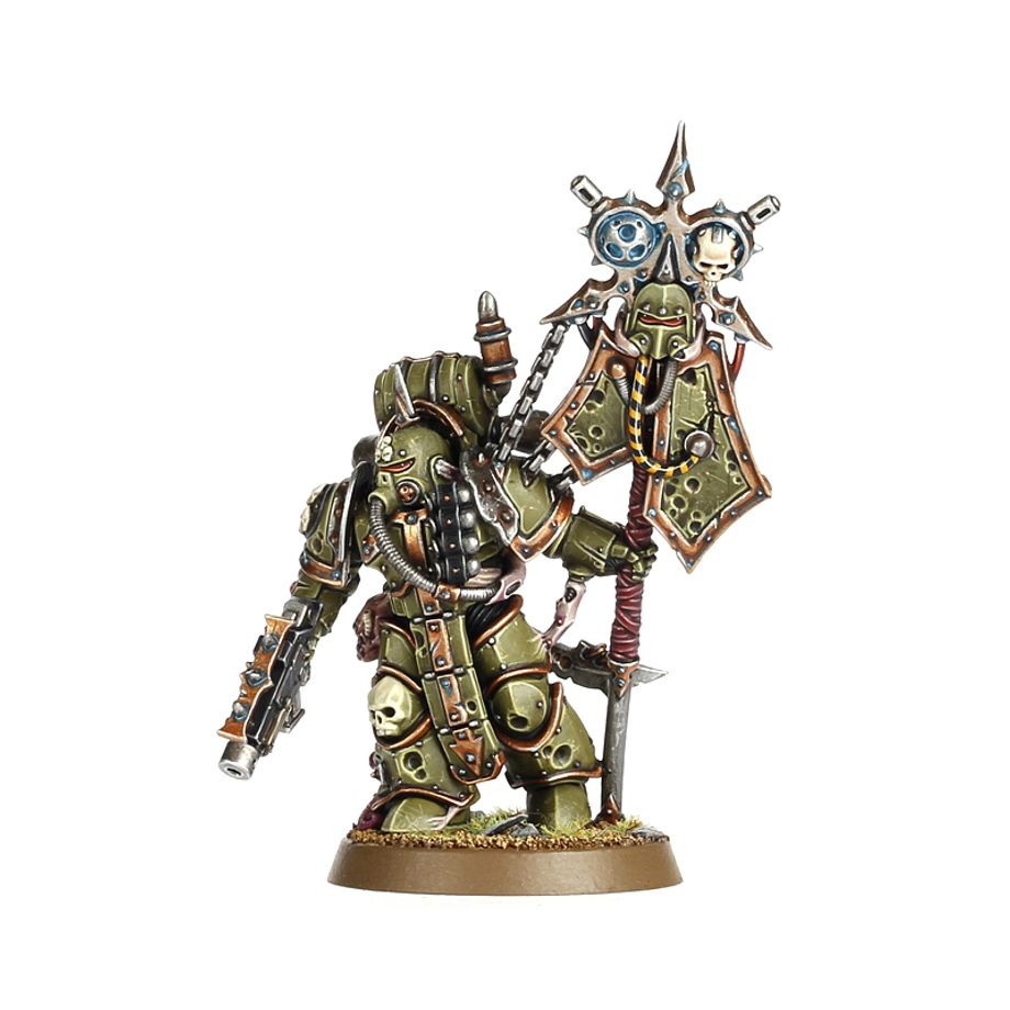 DEATH GUARD: PLAGUE MARINE ICON BEARER