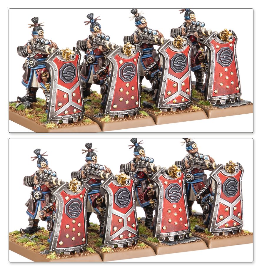 Grand Cathay: Iron Hail Gunners & Crane Gunner Teams