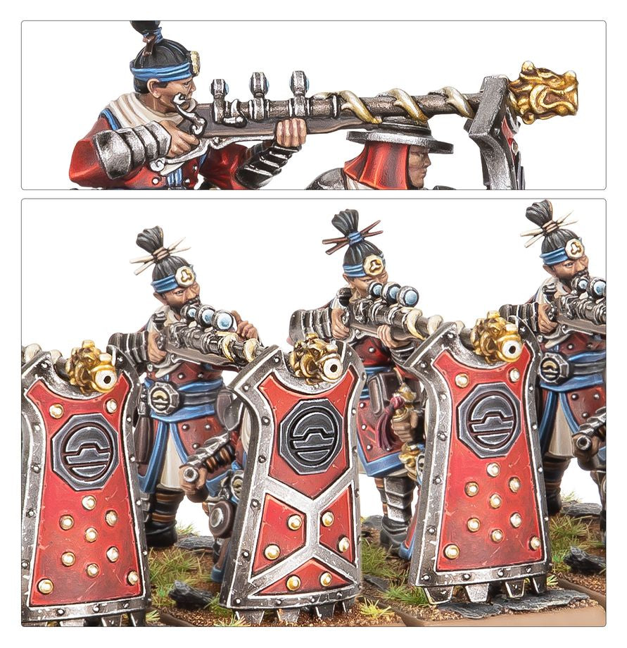 Grand Cathay: Iron Hail Gunners & Crane Gunner Teams