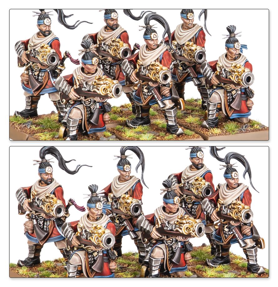 Grand Cathay: Iron Hail Gunners & Crane Gunner Teams