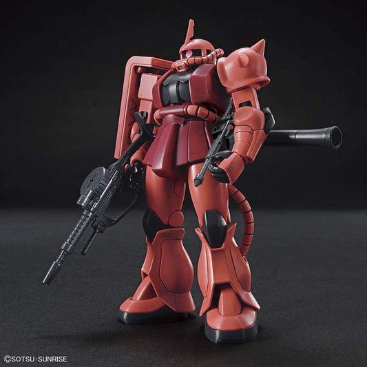 BANDAI HOBBY HGUC: MOBILE SUIT GUNDAM: MS-06S CHAR'S ZAKU II (1:144) (MODEL 234) (GUNPLA MODEL KIT)